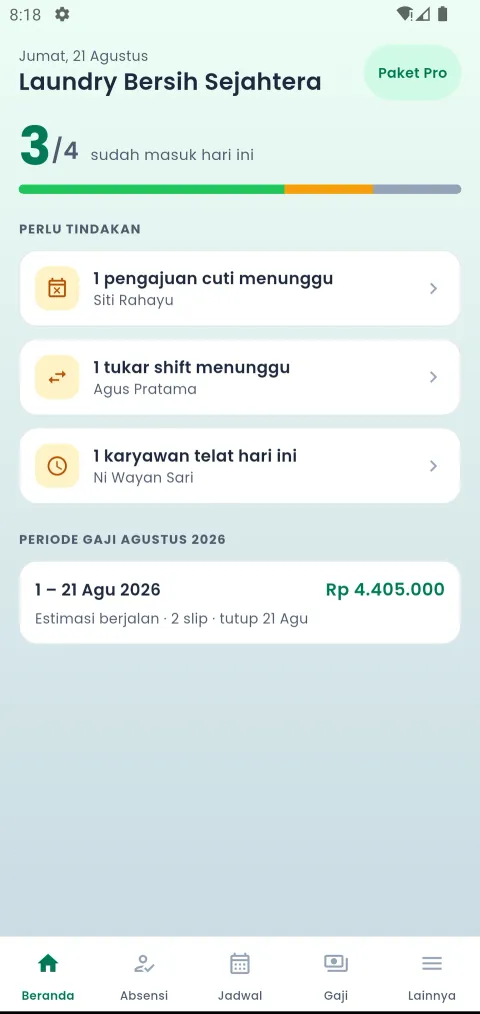 HR Mini screenshot 1