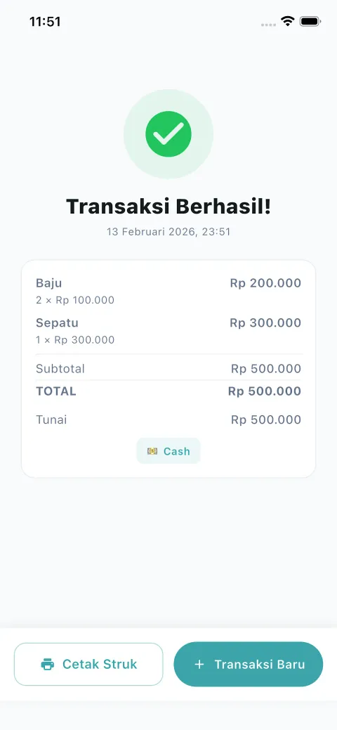 Kasir Mini screenshot 3