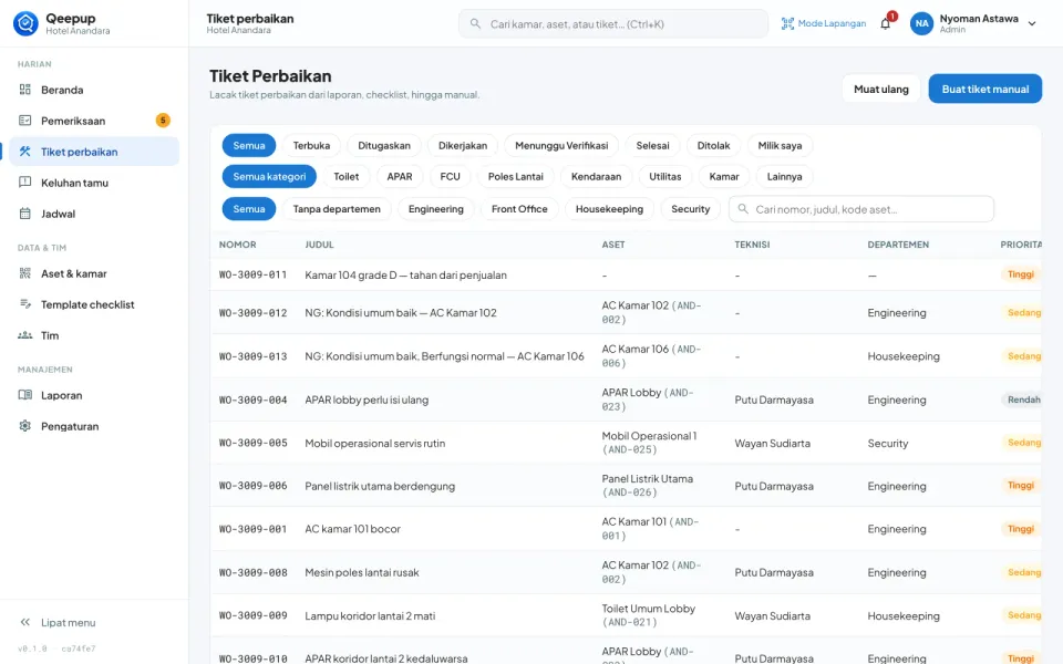 Qeepup screenshot 2