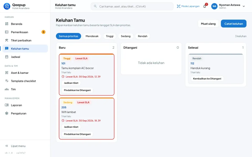 Qeepup screenshot 3