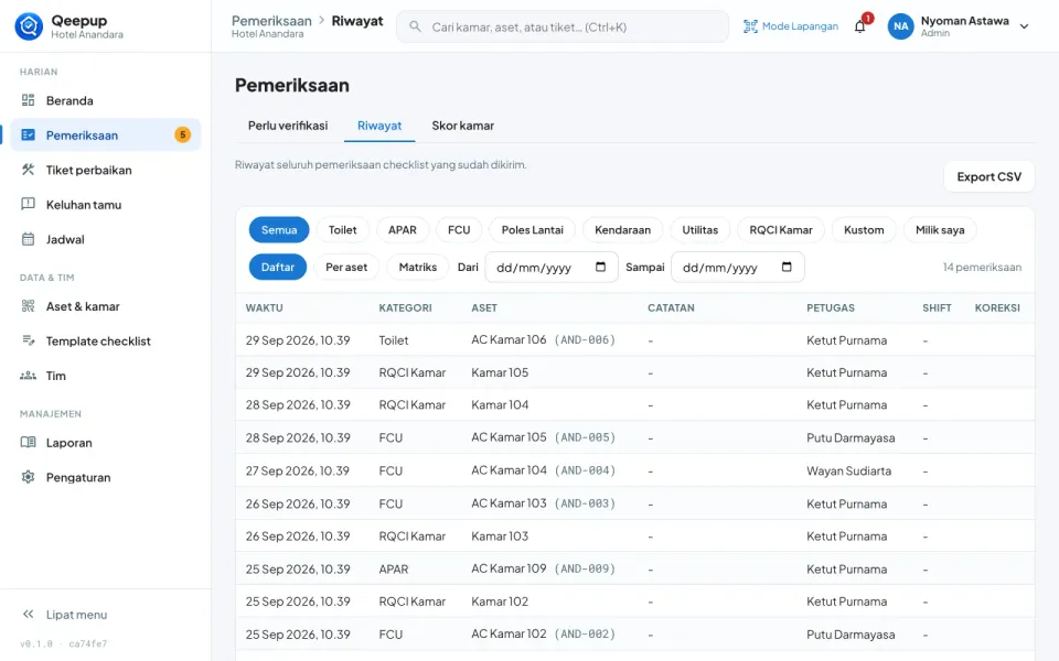 Qeepup screenshot 4